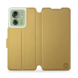 Phone Case Motorola Edge 40 - Design Gold&Orange