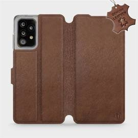 Phone Case Samsung Galaxy A52 - Design Brown Leather