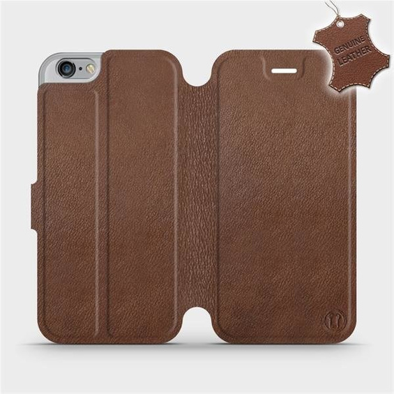 Phone Case Apple iPhone 6 - Design Brown Leather