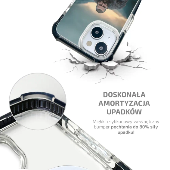 Etui MagSafe Elite Bumper Apple iPhone 13 Pro - wzór D09LP