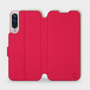 Phone Case HTC Desire 22 Pro - Design Red with Platinum