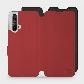 Phone Case Realme X3 SuperZoom - Design Dark Red with Black