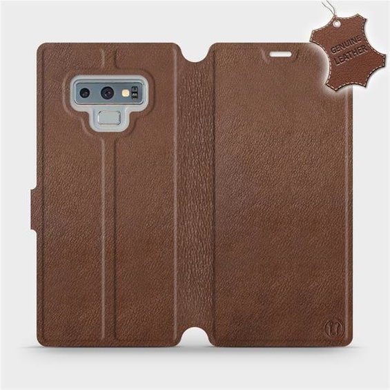 Hülle für Samsung Galaxy Note 9 - Farbe Brown Leather