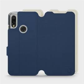 Phone Case Xiaomi Redmi 7 - Design Navy with Platinum