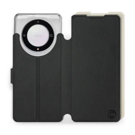 Phone Case Huawei Honor Magic5 Lite 5G - Design Black with Platinum