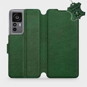 Phone Case Xiaomi 12T - Design Green Leather