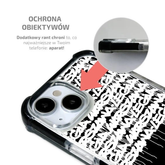 Etui MagSafe Elite Bumper Apple iPhone XS - wzór D08LW