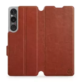 Phone Case Sony Xperia 1 V - Design Brown&Gray
