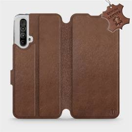 Phone Case Realme X3 SuperZoom - Design Brown Leather