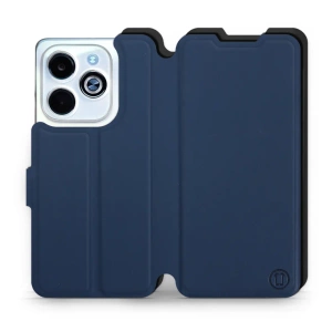 Phone Case Infinix Smart 8 - Design Navy with Black