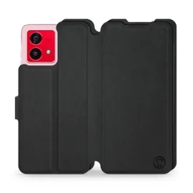 Phone Case Motorola Moto G84 - Design Black with Black