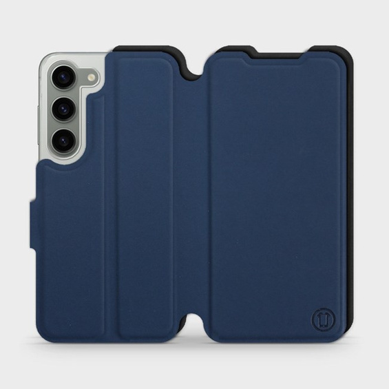 Phone Case Samsung Galaxy S23 - Design Navy with Black