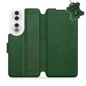 Phone Case Huawei Honor 90 - Design Green Leather