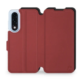 Phone Case OnePlus Nord 5 - Design Dark Red with Black