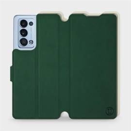 Phone Case OPPO Reno 6 Pro 5G - Design Green with Platinum
