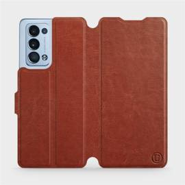 Hülle für OPPO Reno 6 Pro 5G - Farbe Brown&Orange