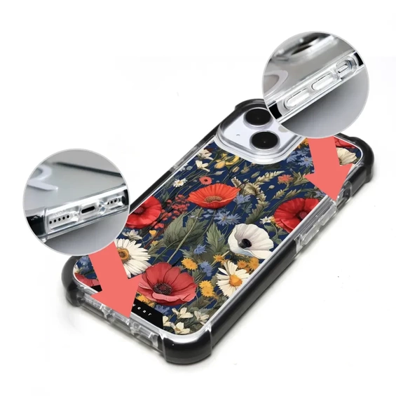 Etui MagSafe Elite Bumper Apple iPhone 7 Plus - wzór D005D