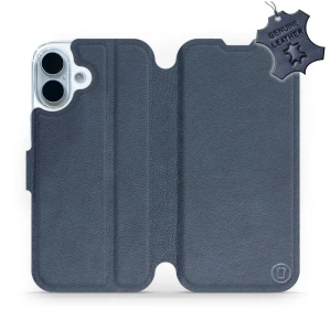 Phone Case Apple iPhone 17 - Design Blue Leather