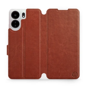 Hülle für Xiaomi POCO C65 - Farbe Brown&Orange