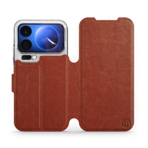 Phone Case Xiaomi 17 Pro - Design Brown&Gray