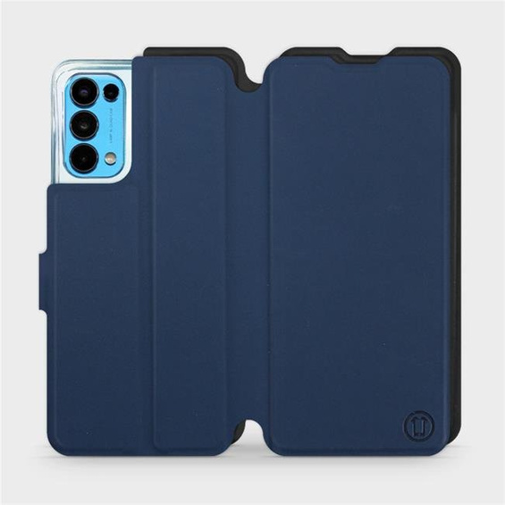 Phone Case OPPO RENO 5 5G - Design Navy with Black