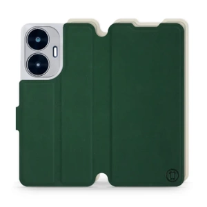 Phone Case Realme C55 - Design Green with Platinum