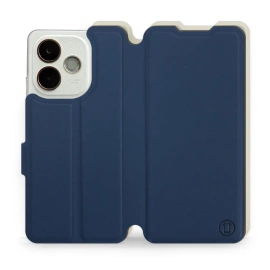 Phone Case OPPO A5 Pro 5G - Design Navy with Platinum