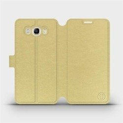 Phone Case Samsung Galaxy J7 2016 - Design Gold&Gray