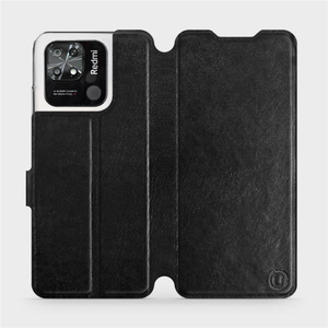 Phone Case Xiaomi Redmi 10C - Design Black&Orange