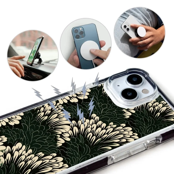 Case MagSafe Elite Bumper for Apple iPhone 16 Pro - Design DA45D