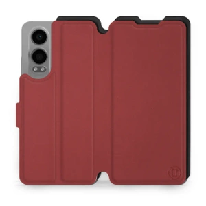 Phone Case OnePlus Nord CE 4 Lite - Design Dark Red with Black