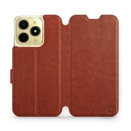 Phone Case Realme C61 - Design Brown&Gray