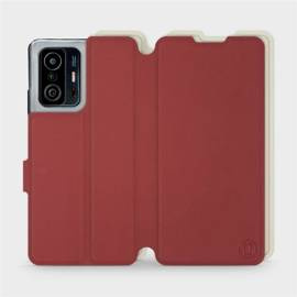 Phone Case Xiaomi 11T - Design Dark Red with Platinum