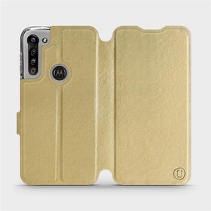 Phone Case Motorola Moto G8 Power - Design Gold&Orange