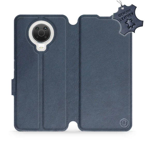 Phone Case Nokia G20 - Design Blue Leather