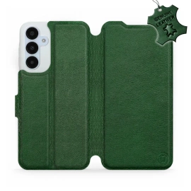 Phone Case Samsung Galaxy A25 5G - Design Green Leather