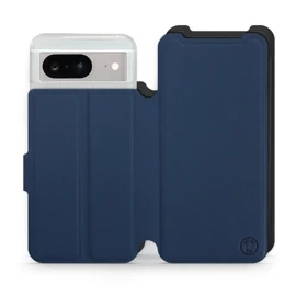 Hülle für Google Pixel 8 - Farbe Marine mit Schwarz