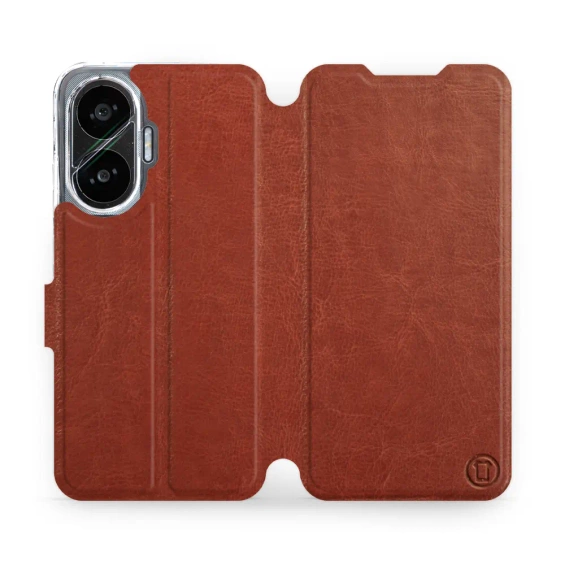 Etui do Xiaomi POCO F7 - wzór Brown&Gray
