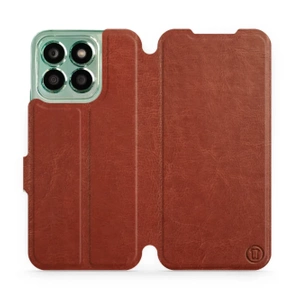 Etui do Huawei Honor X8b - wzór Brown&Orange