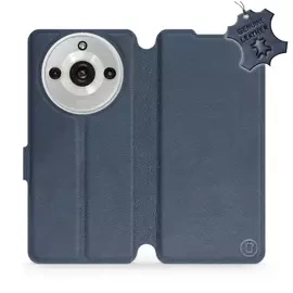 Hülle für Realme 11 Pro Plus - Farbe Blue Leather