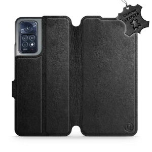 Phone Case Xiaomi Redmi Note 11 Pro 5G - Design Black Leather