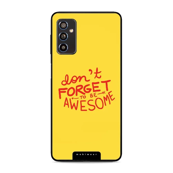 Phone Glossy Case Samsung Galaxy M52 5G - Design G076G