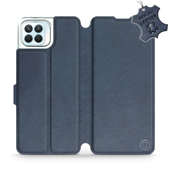 Phone Case OPPO Reno 4 Lite - Design Blue Leather