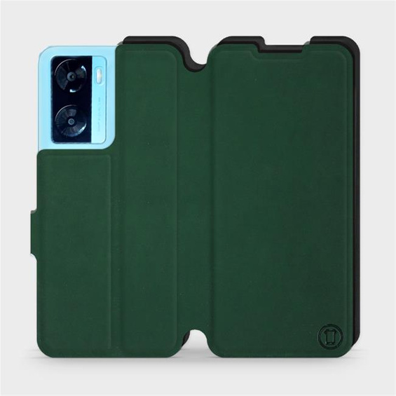 Phone Case OPPO A57s - Design Green with Black