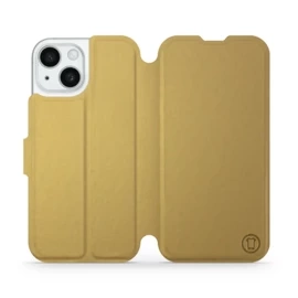 Phone Case Apple iPhone 15 - Design Gold&Gray