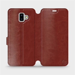 Phone Case Samsung Galaxy J6 Plus 2018 - Design Brown&Gray