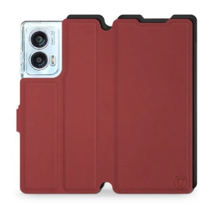 Phone Case Motorola Edge 50 Fusion - Design Dark Red with Black