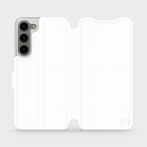 Phone Case Samsung Galaxy S23 Plus - Design White&Gray