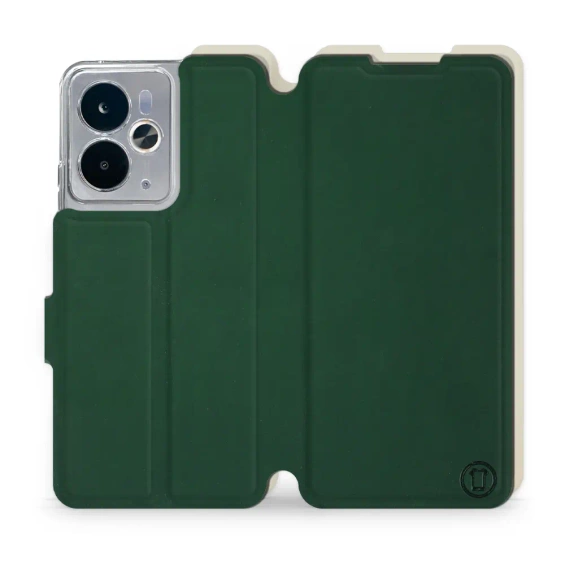 Phone Case Realme 14T 5G - Design Green with Platinum
