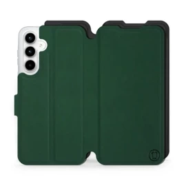 Phone Case Samsung Galaxy A35 5G - Design Green with Black